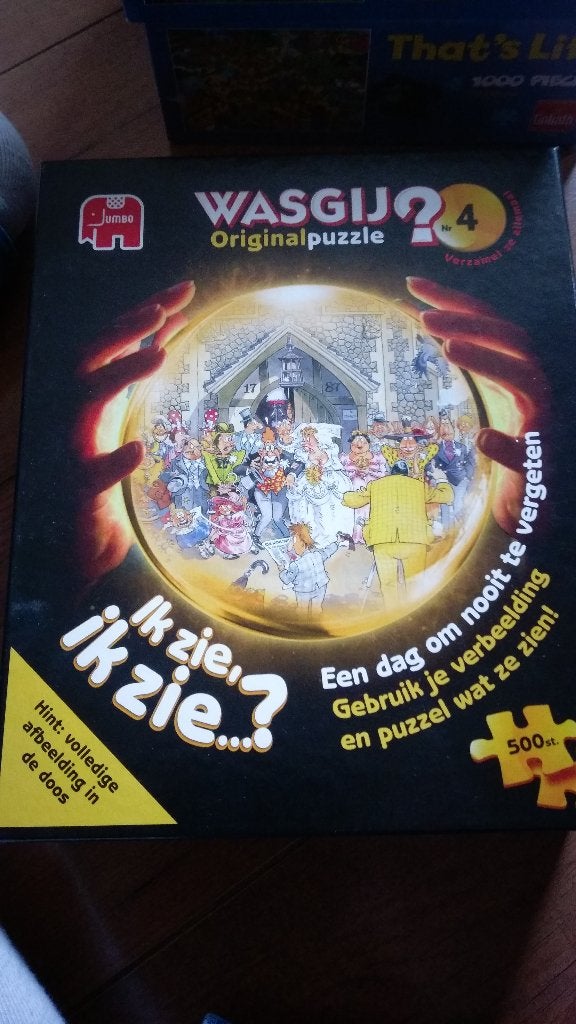 Was gij puzzel 4 een dag om  nooit te vergeten, Ophalen of Verzenden, 500 t/m 1500 stukjes, Gebruikt, Legpuzzel