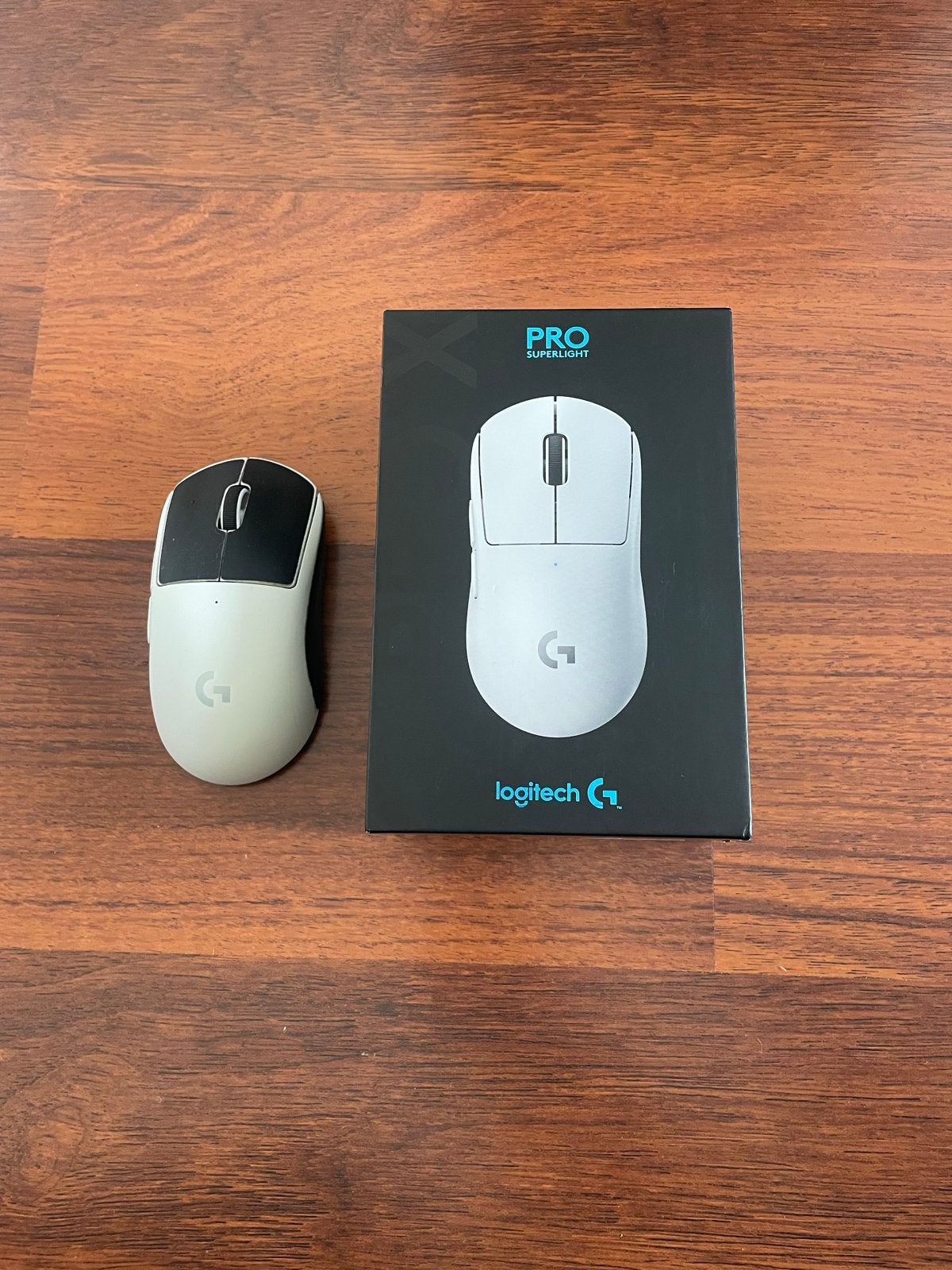 Logitech G Pro X Superlight Gaming Muis Wit, Rechtshandig, Muis, Verzenden, Gaming muis