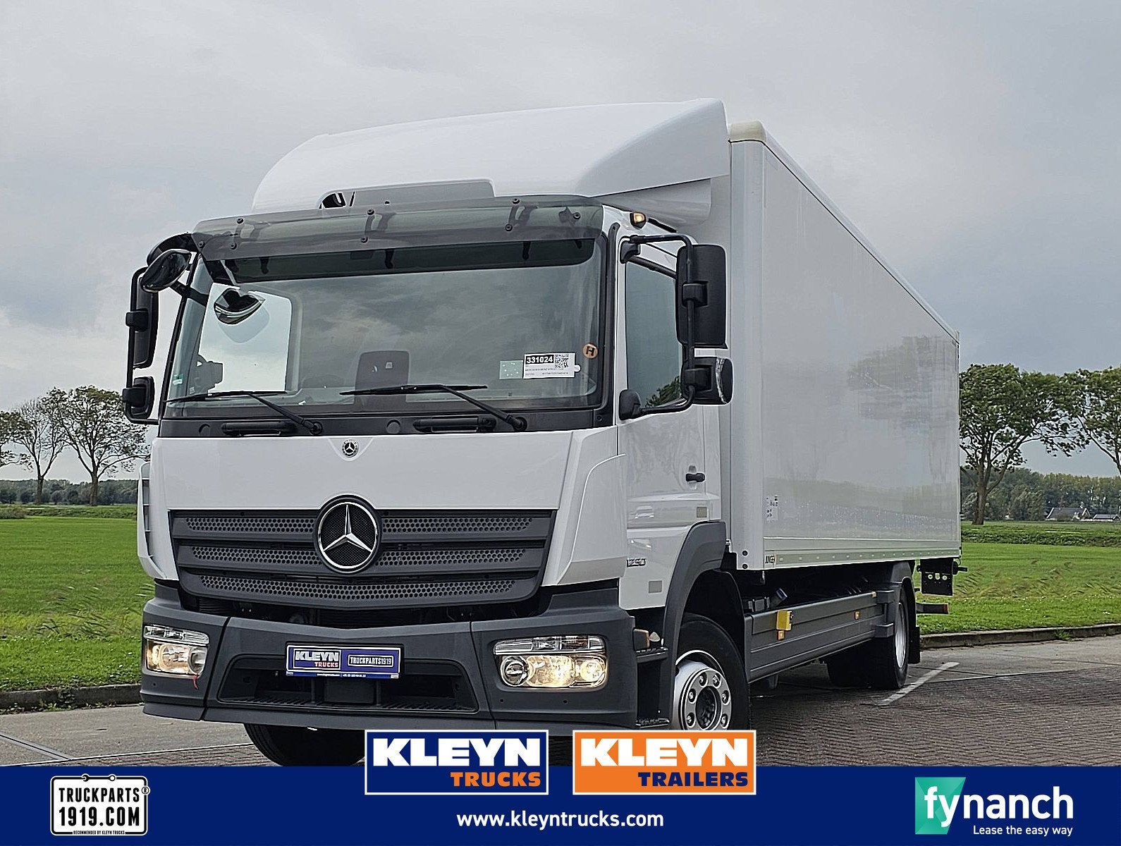 MERCEDES-BENZ ATEGO 1230 airco wb 536 lift, Automaat, Euro 6, Wit, Mercedes-Benz