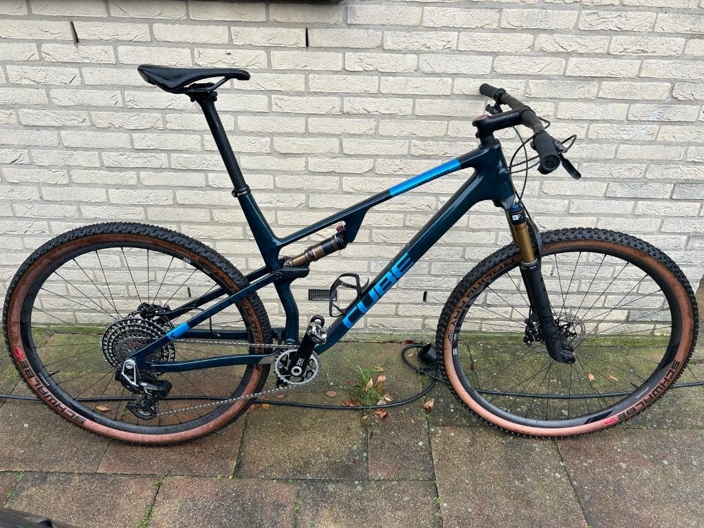 Cube AMS ZERO99 C:68X SLT 29 – Liquidblue/Blue – maat XL, 57 cm of meer, Zo goed als nieuw, Schijfrem, Ophalen