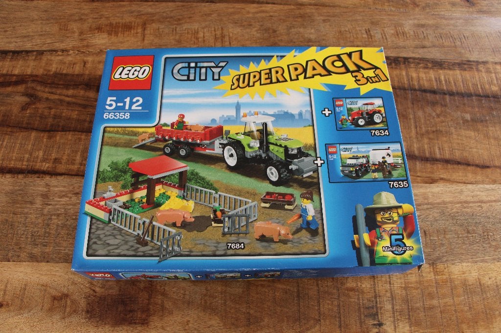 LEGO City, Pig Farm & Tractor, nr 7684. Nieuw, City, Lego, Nieuw, Ophalen of Verzenden