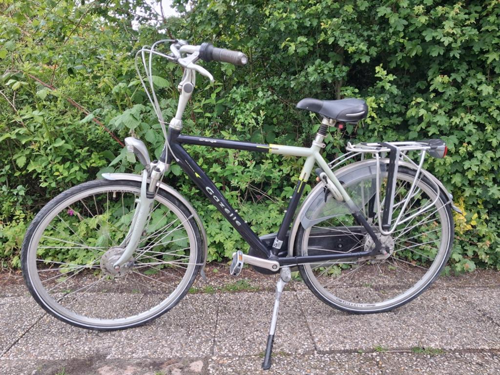 Goed onderhouden Gazelle Orange herenfiets framemaat 53, Ophalen, Gebruikt, Versnellingen, Gazelle