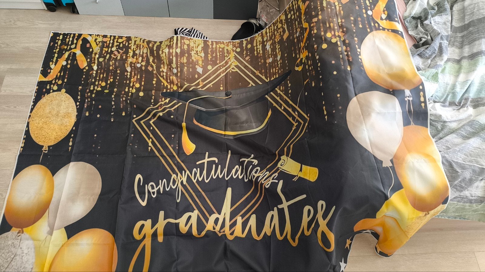 Decoratie set voor afstuderen of diploma uitreiking, Ophalen of Verzenden, Zo goed als nieuw, Versiering, Overige