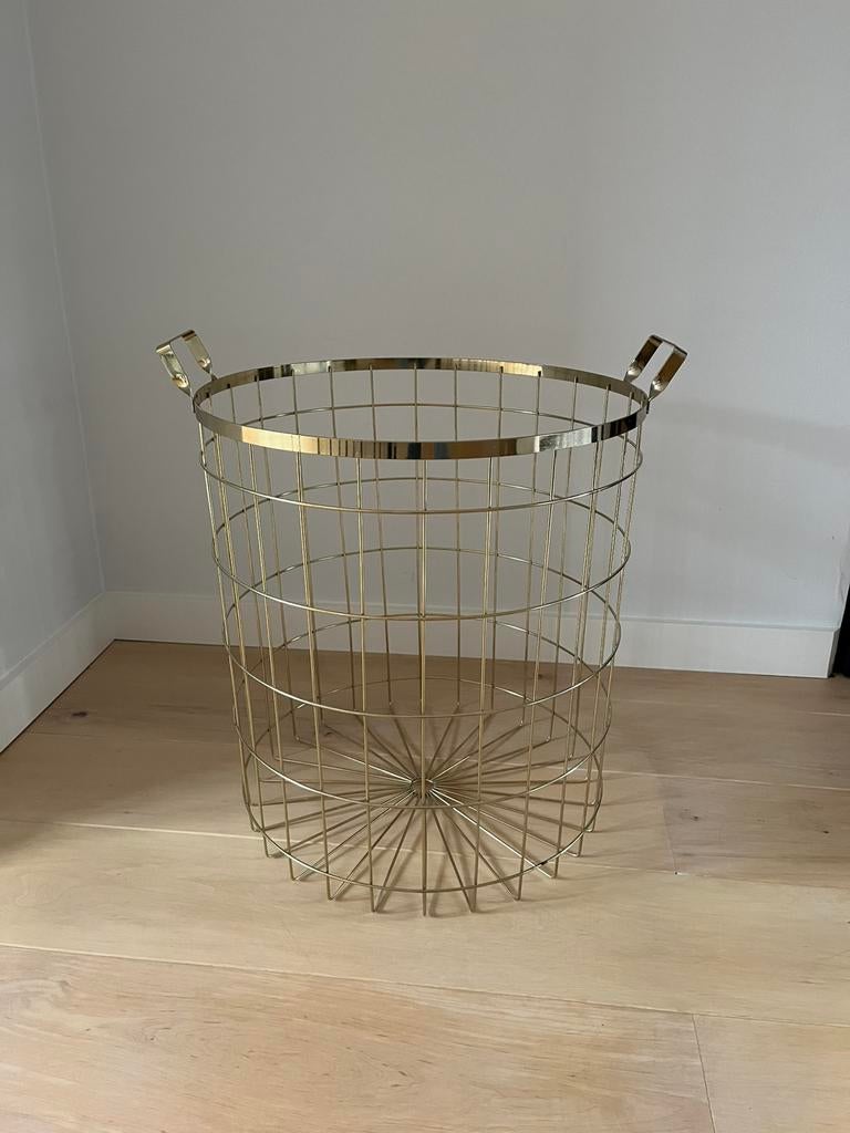Gouden mand, Ophalen, Overige materialen, Gebruikt, Mand