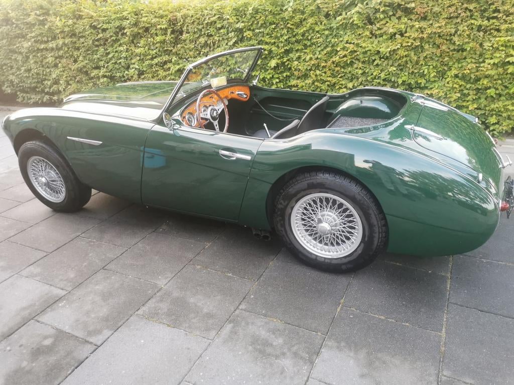 Austin-healey 1957 Groen, Auto's, Austin, Particulier, Benzine, Cabriolet, Geïmporteerd, Groen, Zwart, Leder, Achterwielaandrijving