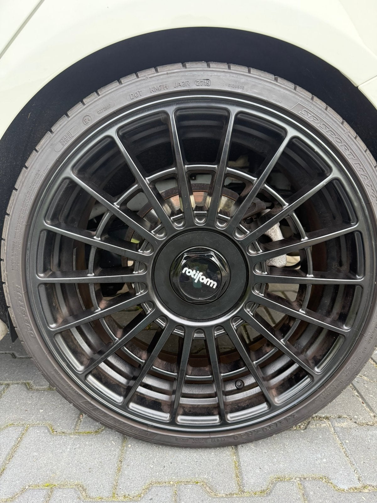 Rotiform LAS-R 20 inch velgenset -Dunlop banden - NIEUWSTAAT, Ophalen, 245 mm, Banden en Velgen, Nieuw