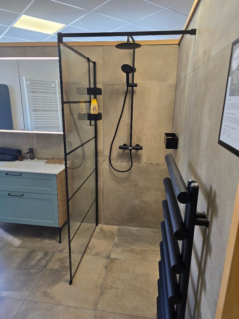 NIEUW Novellini Kuadra Inloopdouche/Douchewand 120cm., Ophalen, Nieuw, Douche