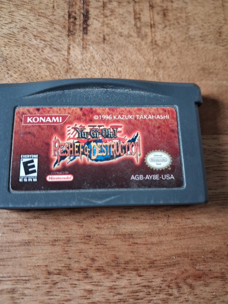 Yu-Gi-Oh! Reshef of Destruction Game Boy Advance, Spelcomputers en Games, Gebruikt, 1 speler, Ophalen of Verzenden, Role Playing Game (Rpg)