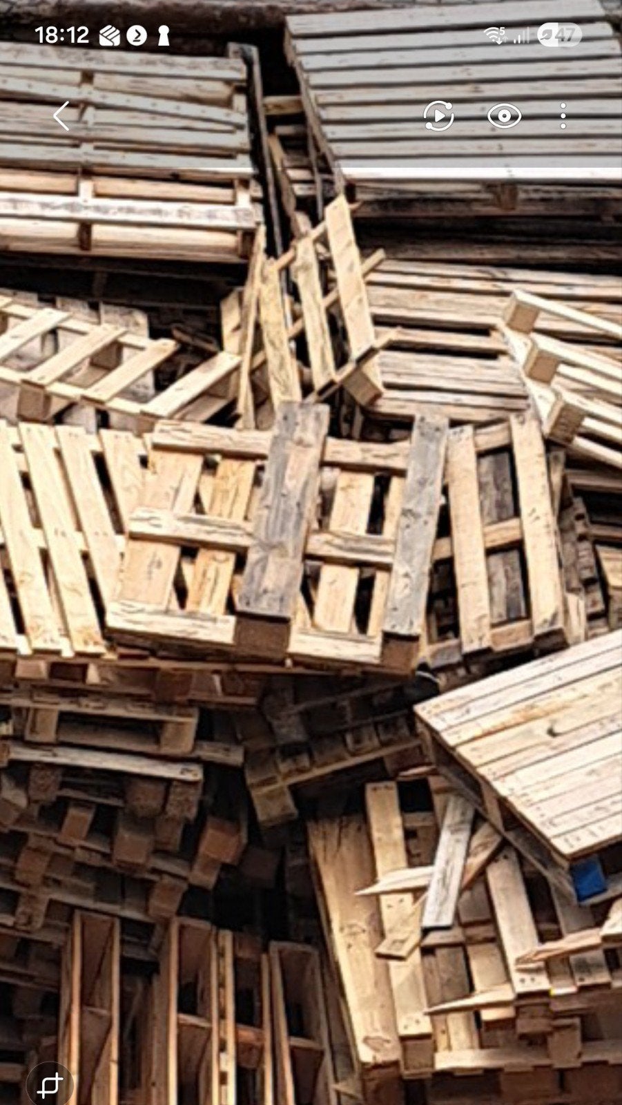 houten pallets, Ophalen, Overige houtsoorten, Minder dan 200 cm, Pallet