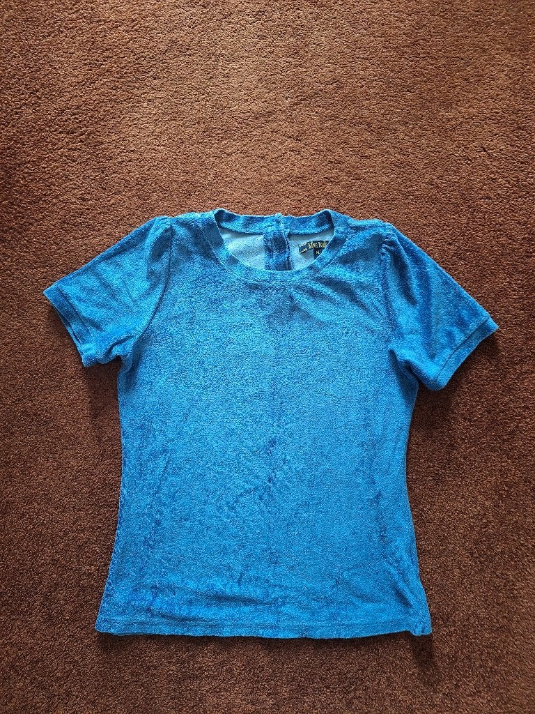 King Louie shirt maat M, Kleding | Dames, Maat 38/40 (M), Blauw, Ophalen of Verzenden, Zo goed als nieuw