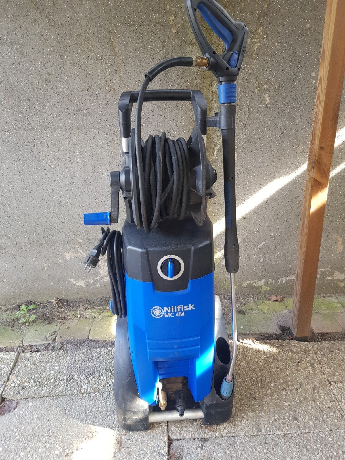 Nilfisk mc 4M 160/260xt koudwaterreiniger, Ophalen, Nilfisk Alto, Elektrisch, Met regelbare waterdruk