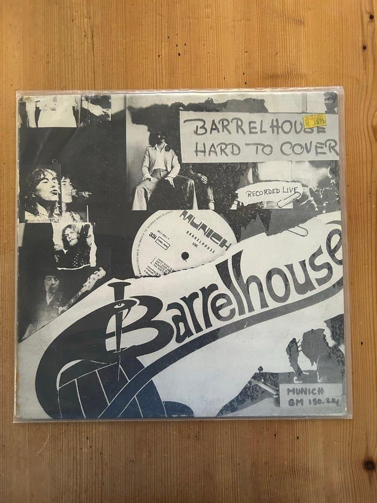 Barrelhouse - Hard To Cover LP (Recorded Live), LP, Gebruikt, Bluesrock, Ophalen of Verzenden