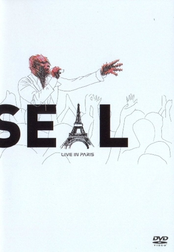 Seal cd dvd Live in Paris dts dolby 5.1 surround widescreen, Ophalen of Verzenden, Zo goed als nieuw