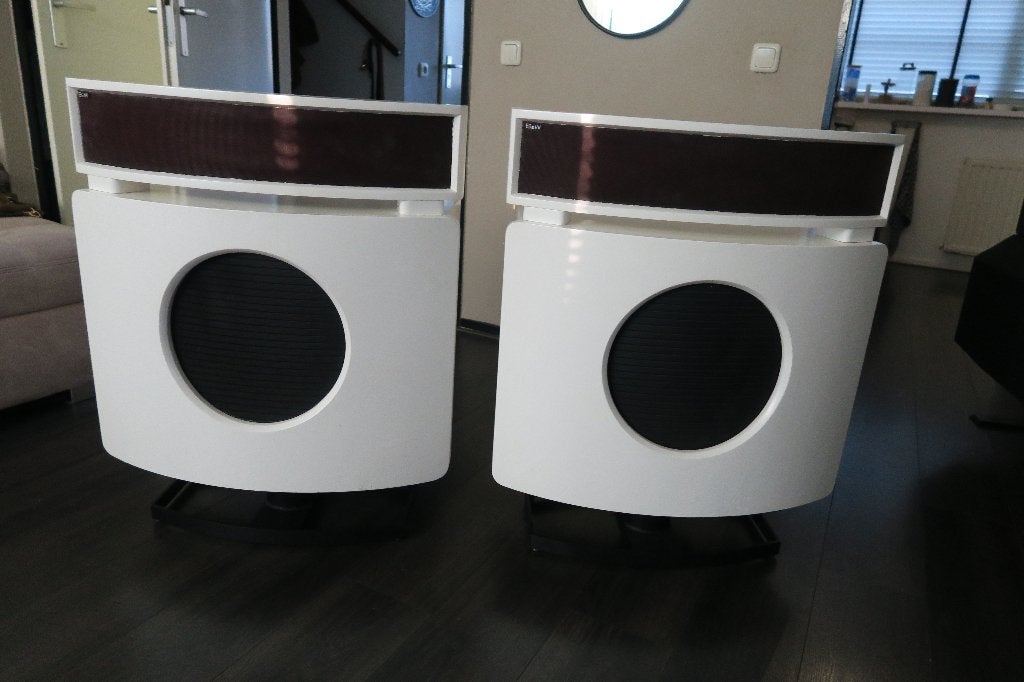 4x B&W DM70 en DM6 Vintage Verzameling Speakers, Ophalen, Vloerstaande luidspreker, Refurbished, Bowers & Wilkins (B&W)