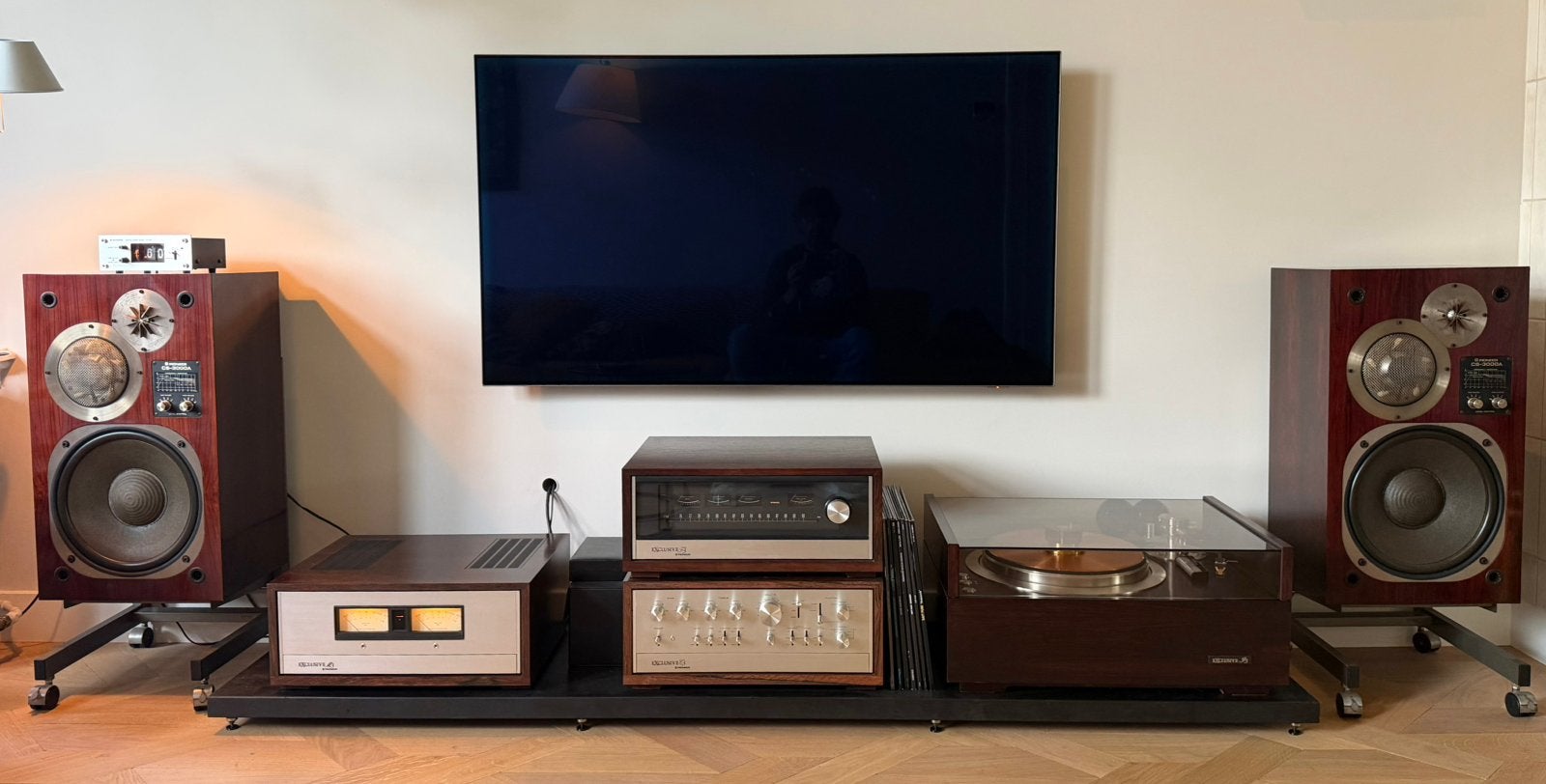 Vintage Pioneer CS-3000a luidsprekers TAD Exclusive SPEC, Ophalen, Stereo speakers, Zo goed als nieuw, 60 tot 120 watt