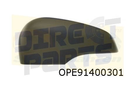 Opel Karl (6/15-9/19) (C16) Spiegelkap Links Zwart (te spuit