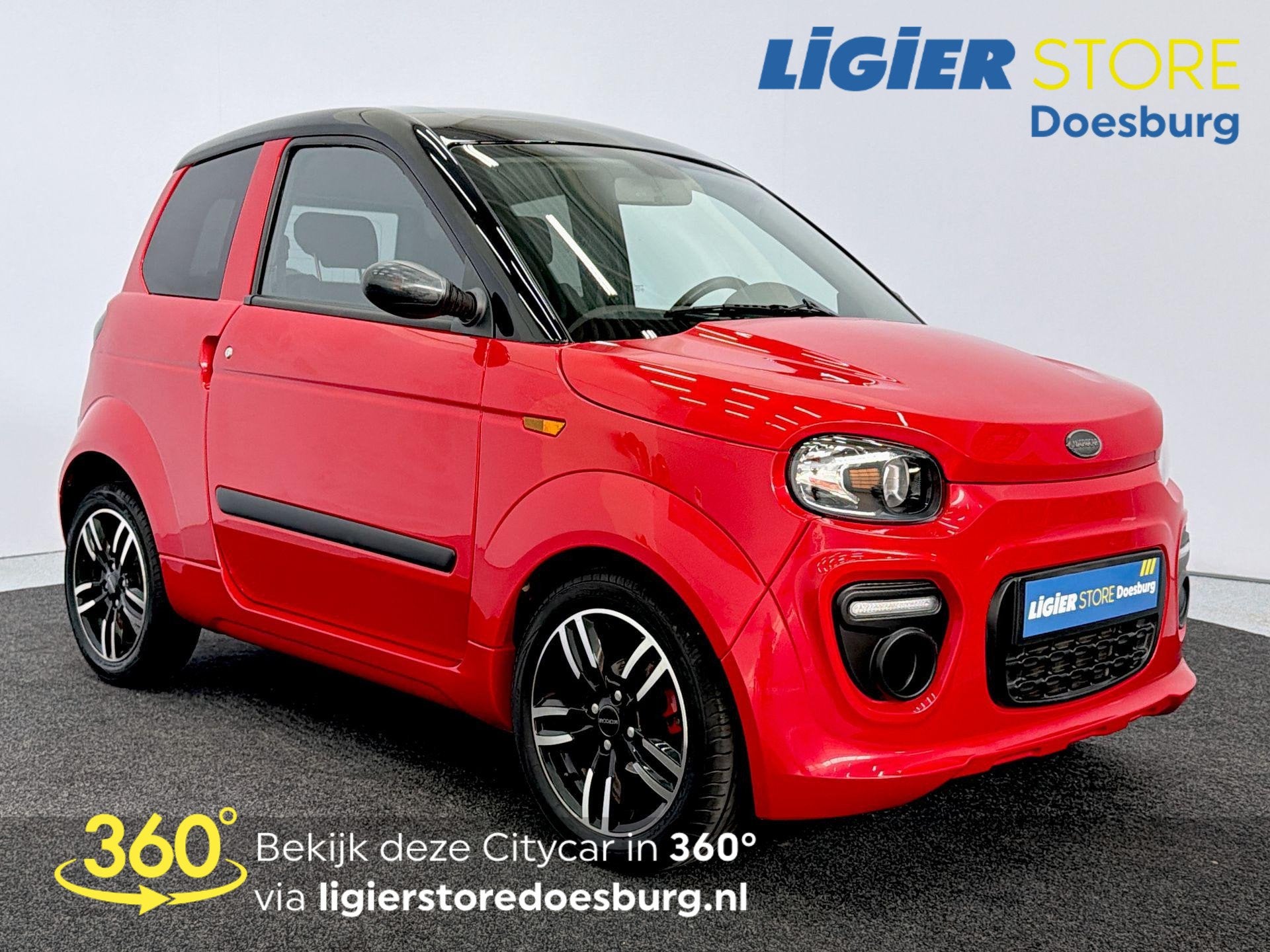 Microcar M.GO 6 Plus - Compact met verrassend veel comfort
