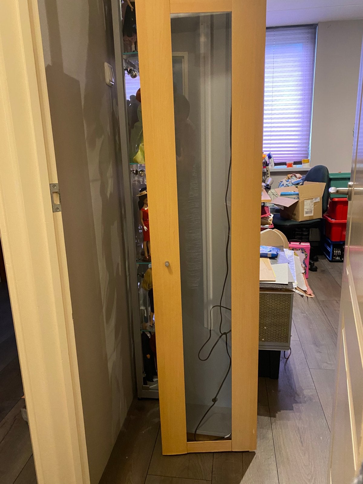 Vitrinekast/Badkamerkast, Ophalen, Gebruikt, 50 tot 100 cm, 150 tot 200 cm