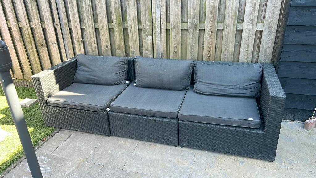 Loungeset 3 zits van de cranenbroek, Ophalen, Gebruikt