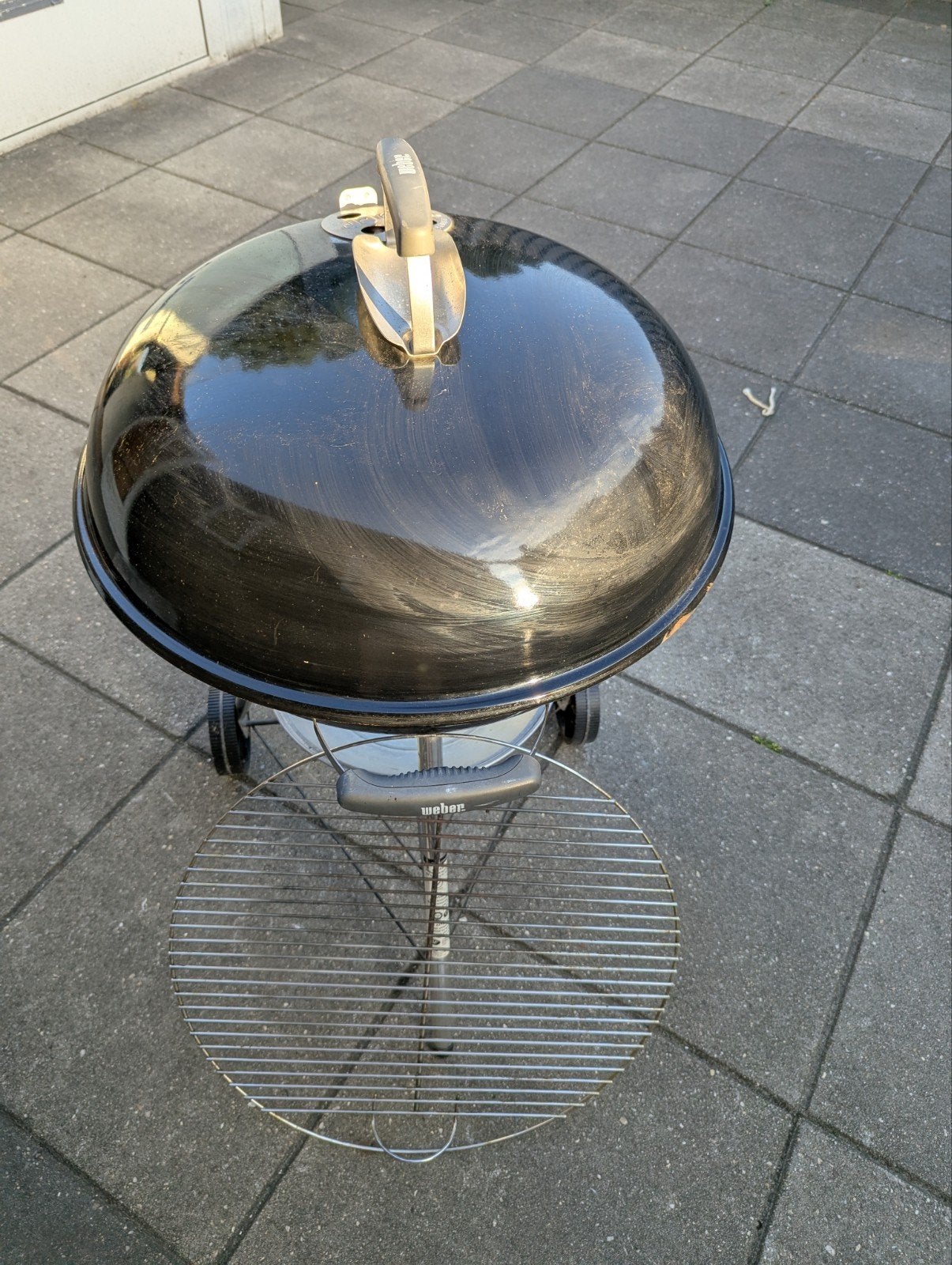 Weber houtskool barbecue, Ophalen, Gebruikt