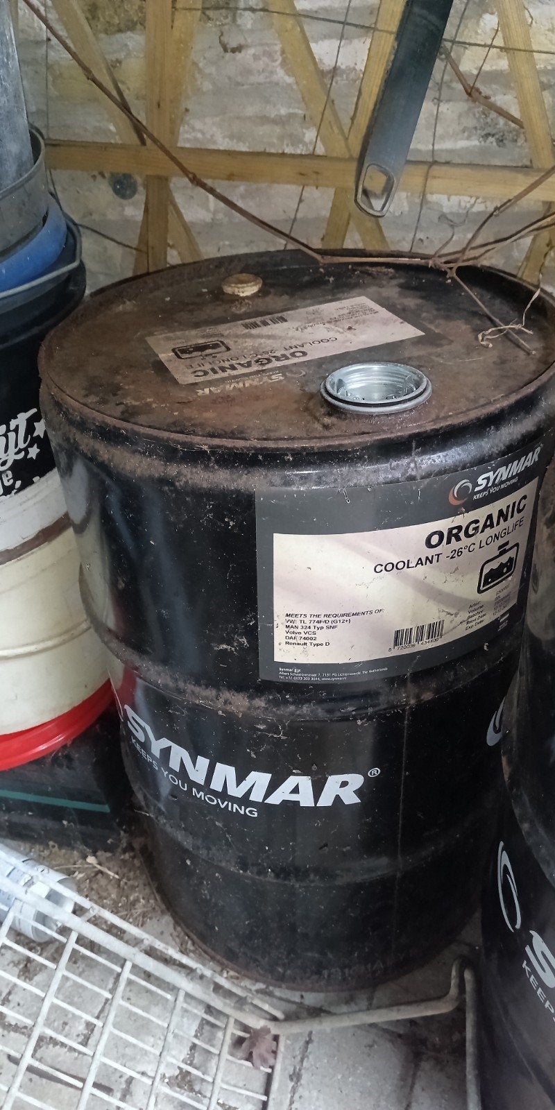 mooie lege 60 liter drum voor vuurkorf, Ophalen, Gebruikt