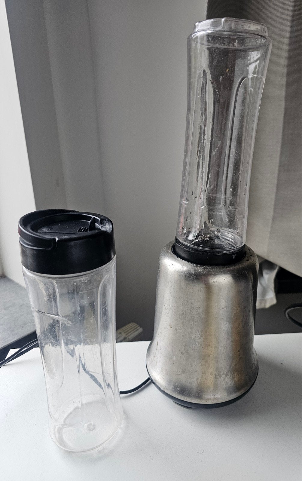 Blokker Smoothie Maker met 2 bekers, Ophalen of Verzenden, Gebruikt, Blender to go