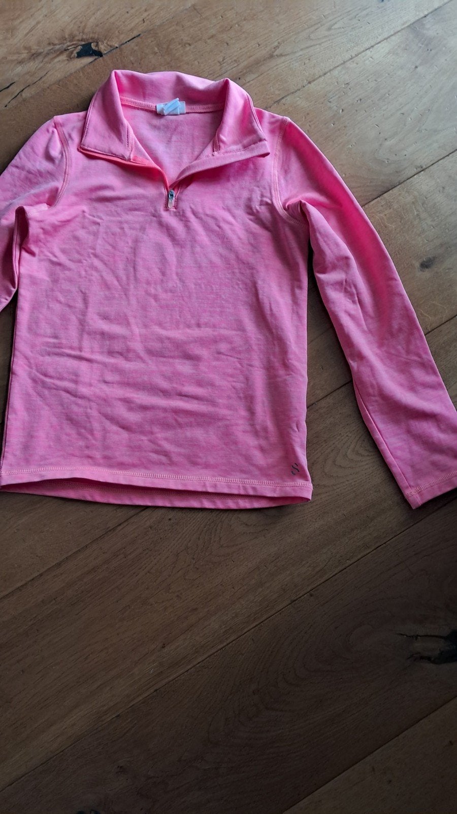 ski pully   sport shirt 122 128, Overige typen, Meisje, H en m, Ophalen of Verzenden