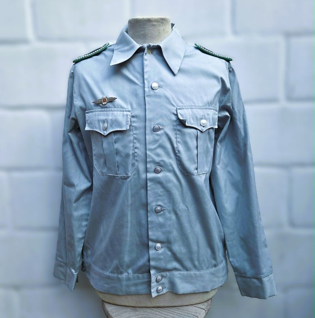 Volkspolizei hemdbluse., Verzenden, Landmacht, Duitsland