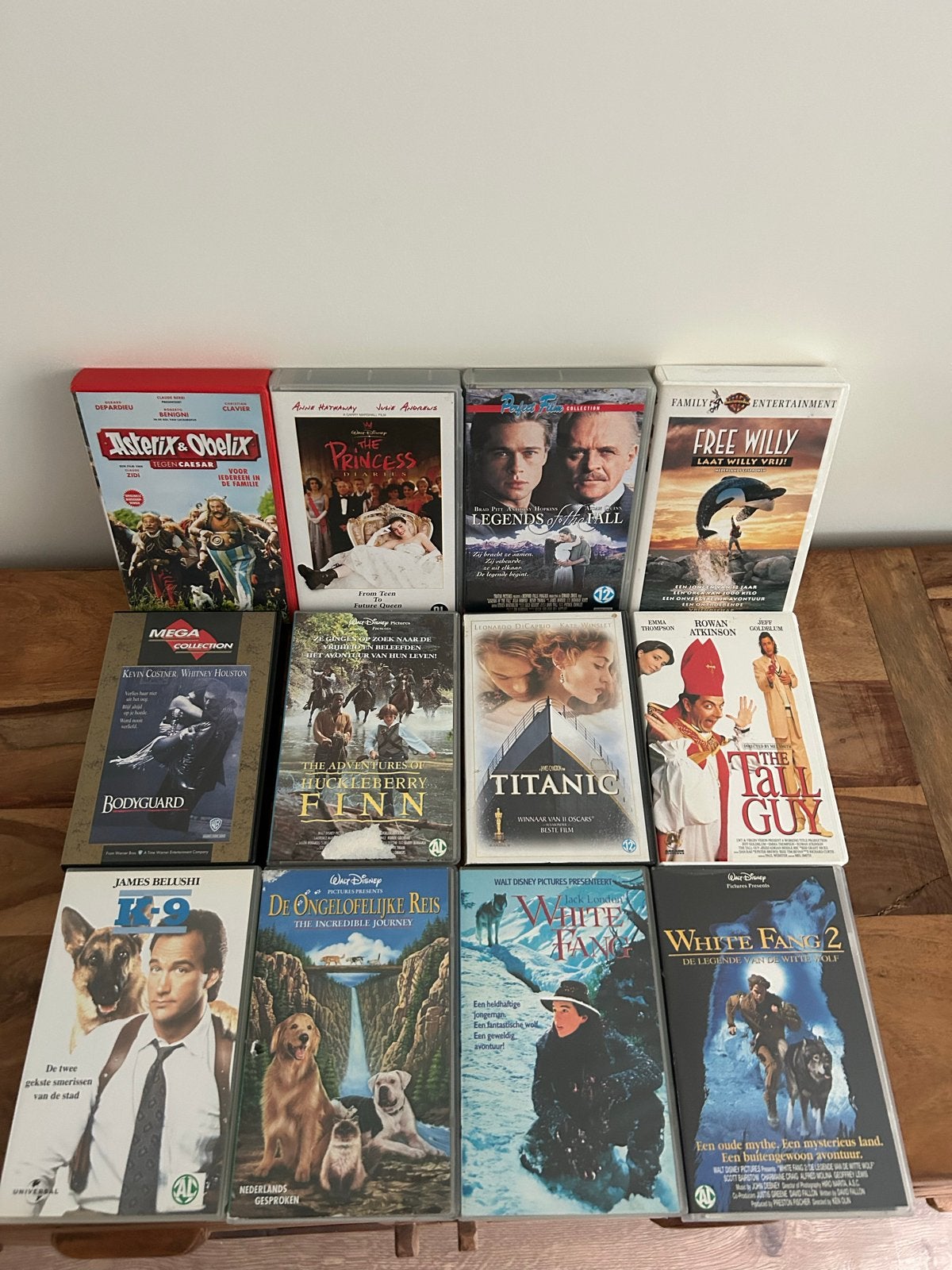 Diverse VHS-banden: Disney, avontuur, komedie en meer, Cd's en Dvd's, Alle leeftijden, Ophalen of Verzenden, Gebruikt, Nederlands