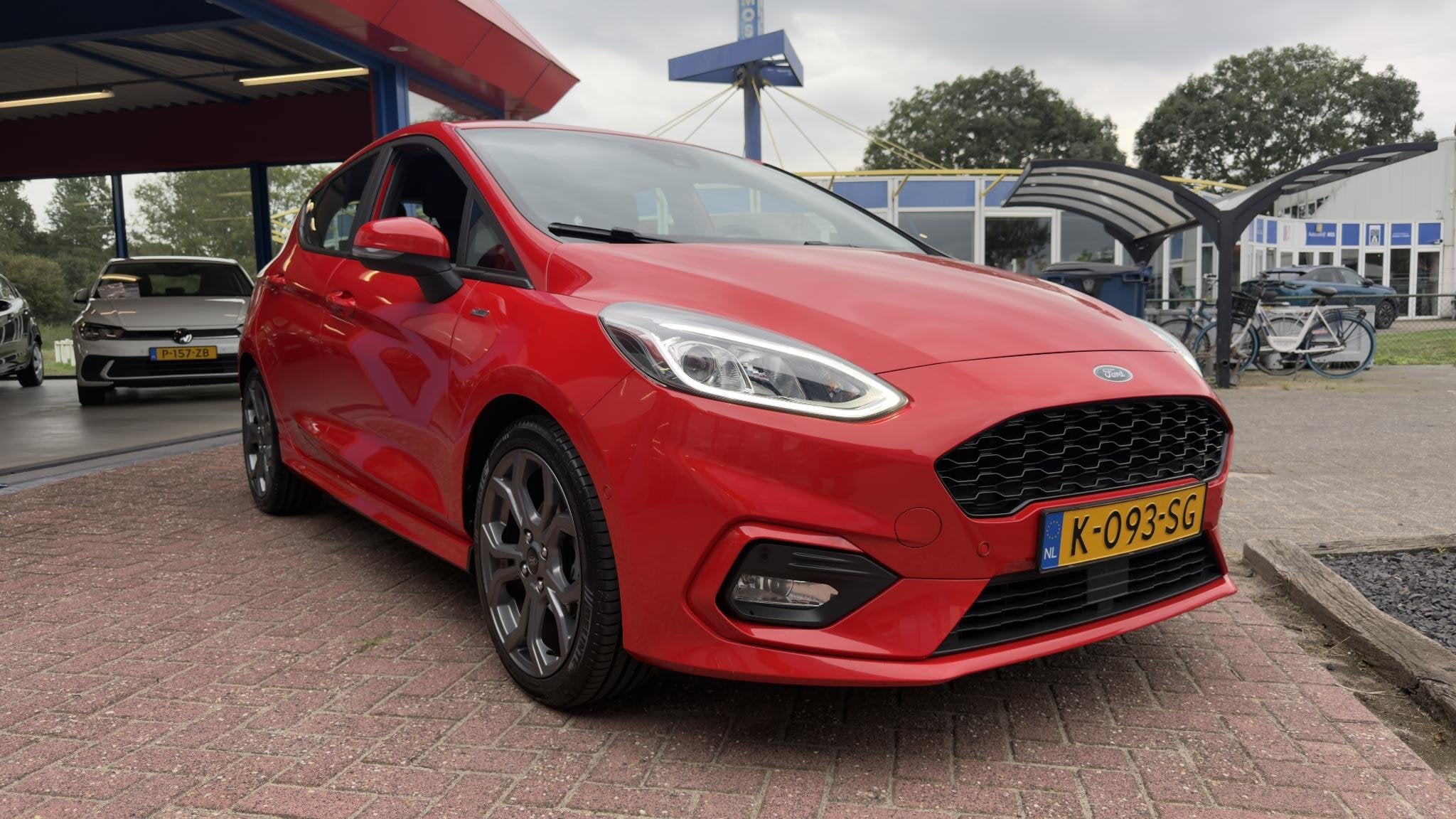 Ford Fiesta 1.0 EcoBoost Hybrid ST-Line X LMV - PDC - NAVI -, Auto's, Voorwielaandrijving, Gebruikt, Euro 6, 49 €/maand