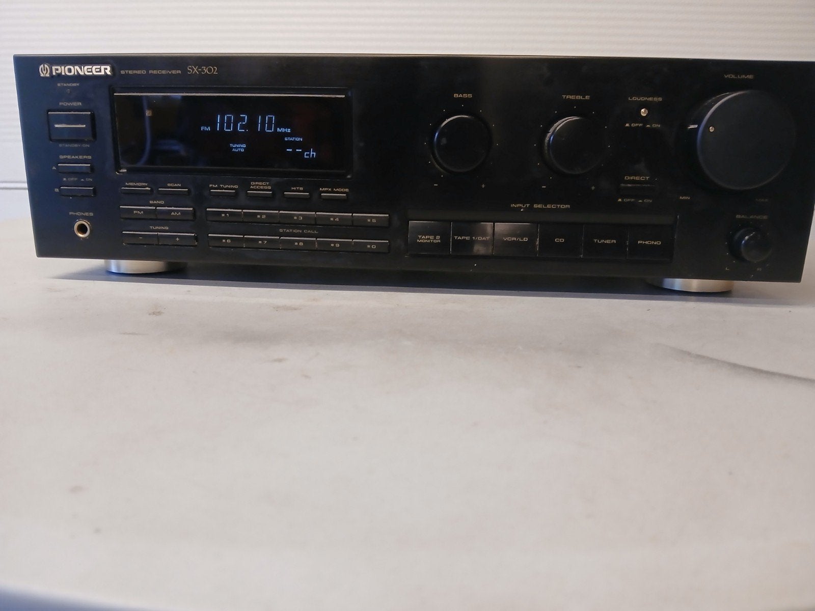 Pioneer SX-302, Audio, Tv en Foto, Versterkers en Receivers, Ophalen, Gebruikt, 60 tot 120 watt, Pioneer