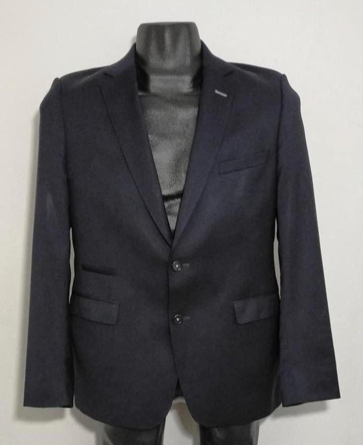 Nachtblauw -Marlane- colbert van Cavallaro Napoli, Verzenden, Zo goed als nieuw, Maat 48/50 (M), Blauw
