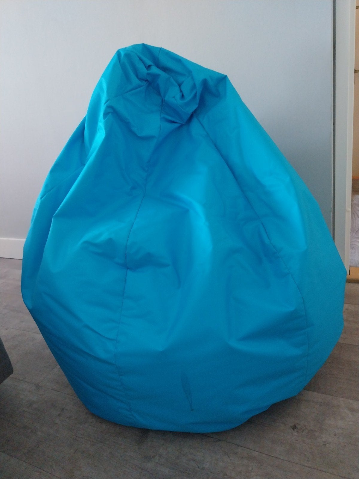 GAVE leuke grote nette zitzak in Aqua!, Huis en Inrichting, Ophalen of Verzenden, Zo goed als nieuw, Blauw