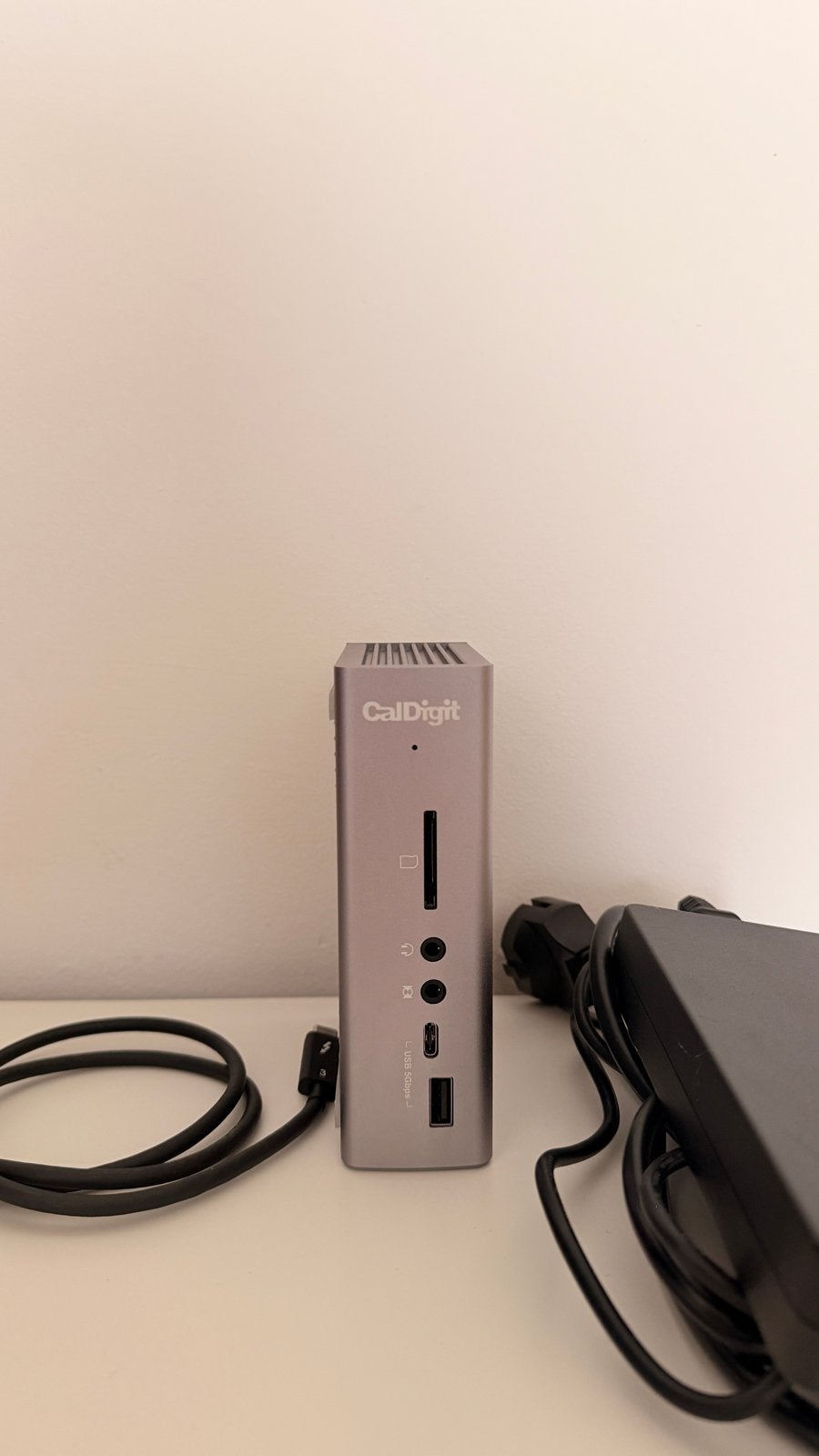 CalDigit TS3 Plus Thunderbolt 3 Docking Station, Computers en Software, Ophalen of Verzenden, Zo goed als nieuw, Docking station