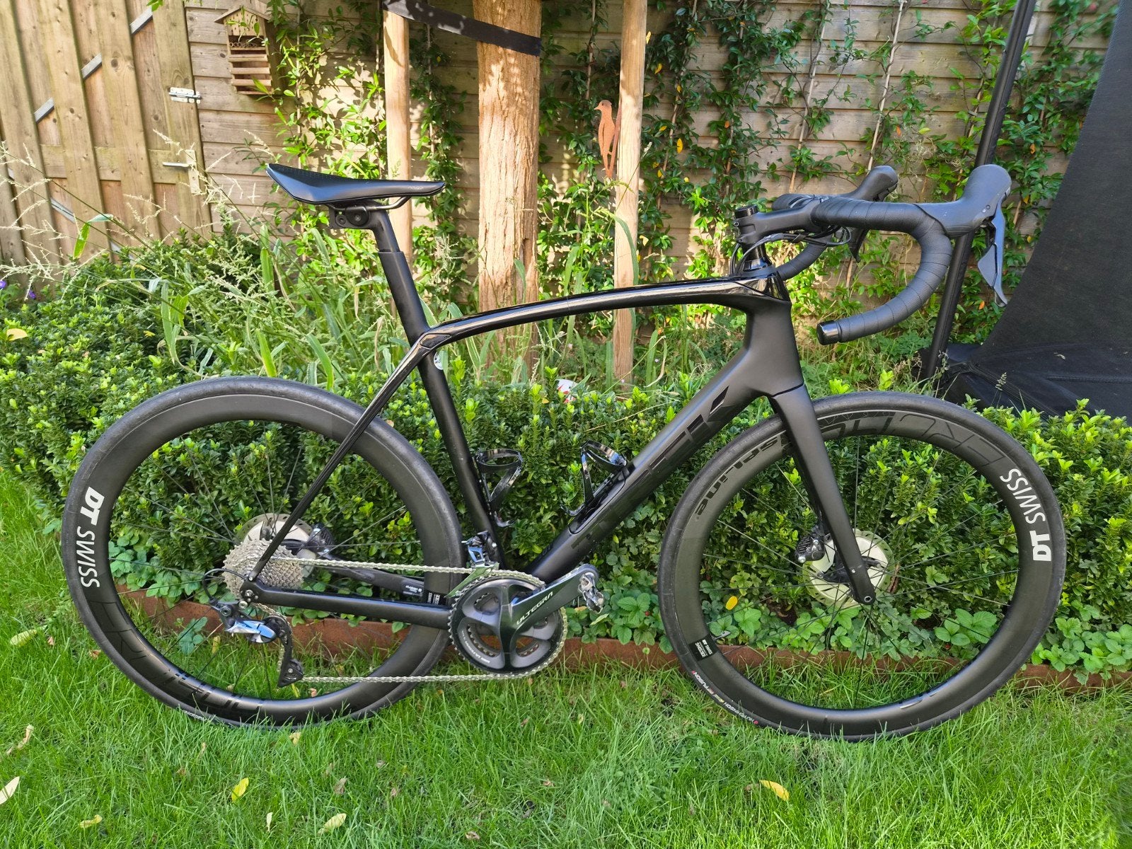 Trek Domane SL6 met DT Swiss ERC1400 en Ritchey stuur, 28 inch, Carbon, Zo goed als nieuw, 57 tot 61 cm