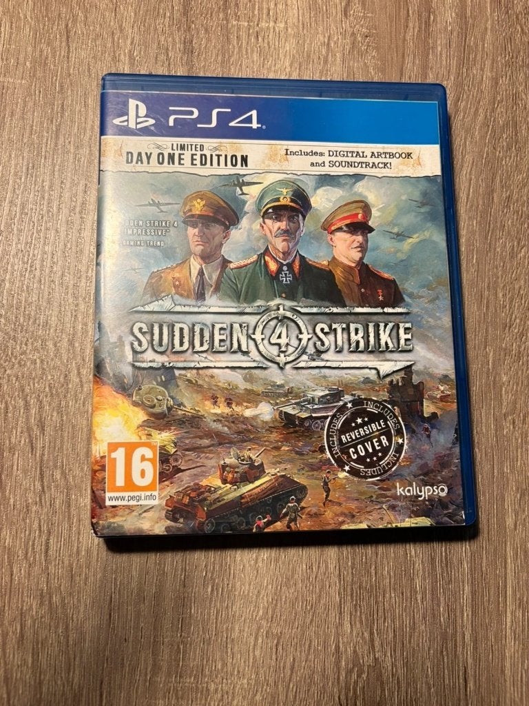 Sudden Strike 4 PAL Playstation 4, 1 speler, Racen en Vliegen, Ophalen of Verzenden, Sony