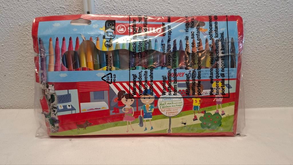 STABILO power viltstiften set - 30 kleuren, Ophalen of Verzenden, Nieuw, Potlood of Stift