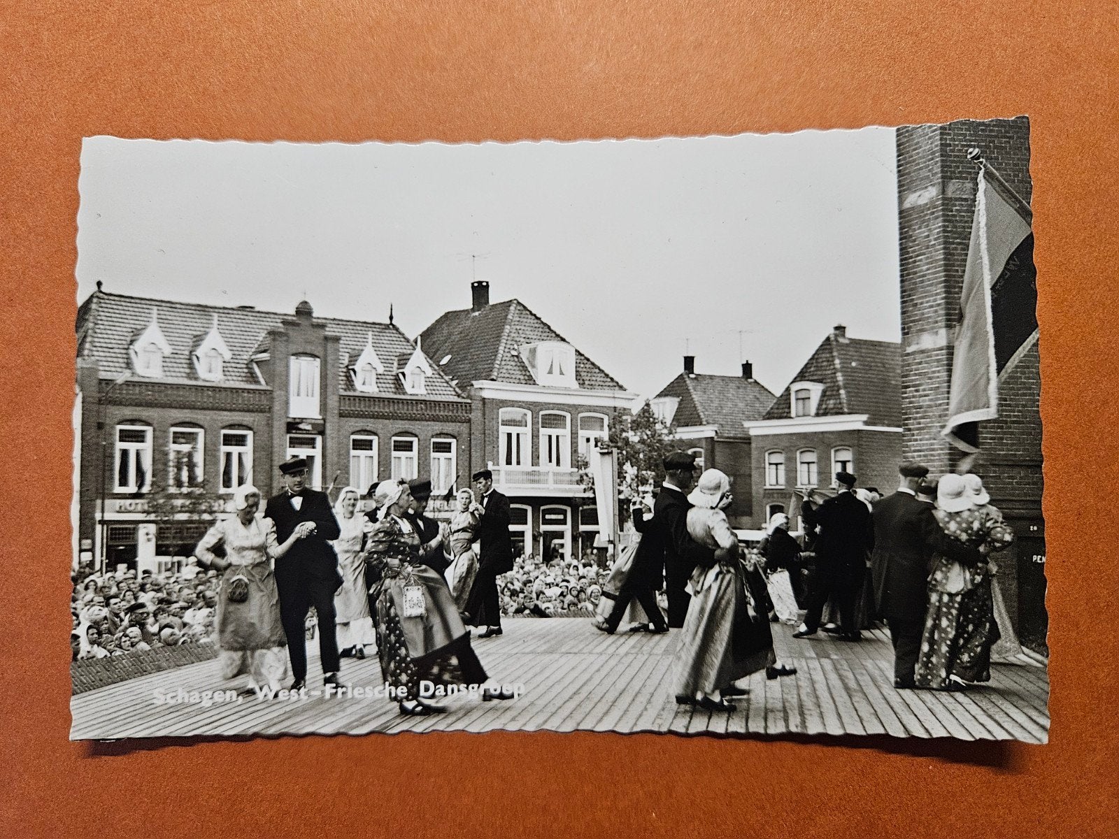 303) west Friese dansgroep Schagen, Ophalen of Verzenden, Ongelopen, Noord-Holland