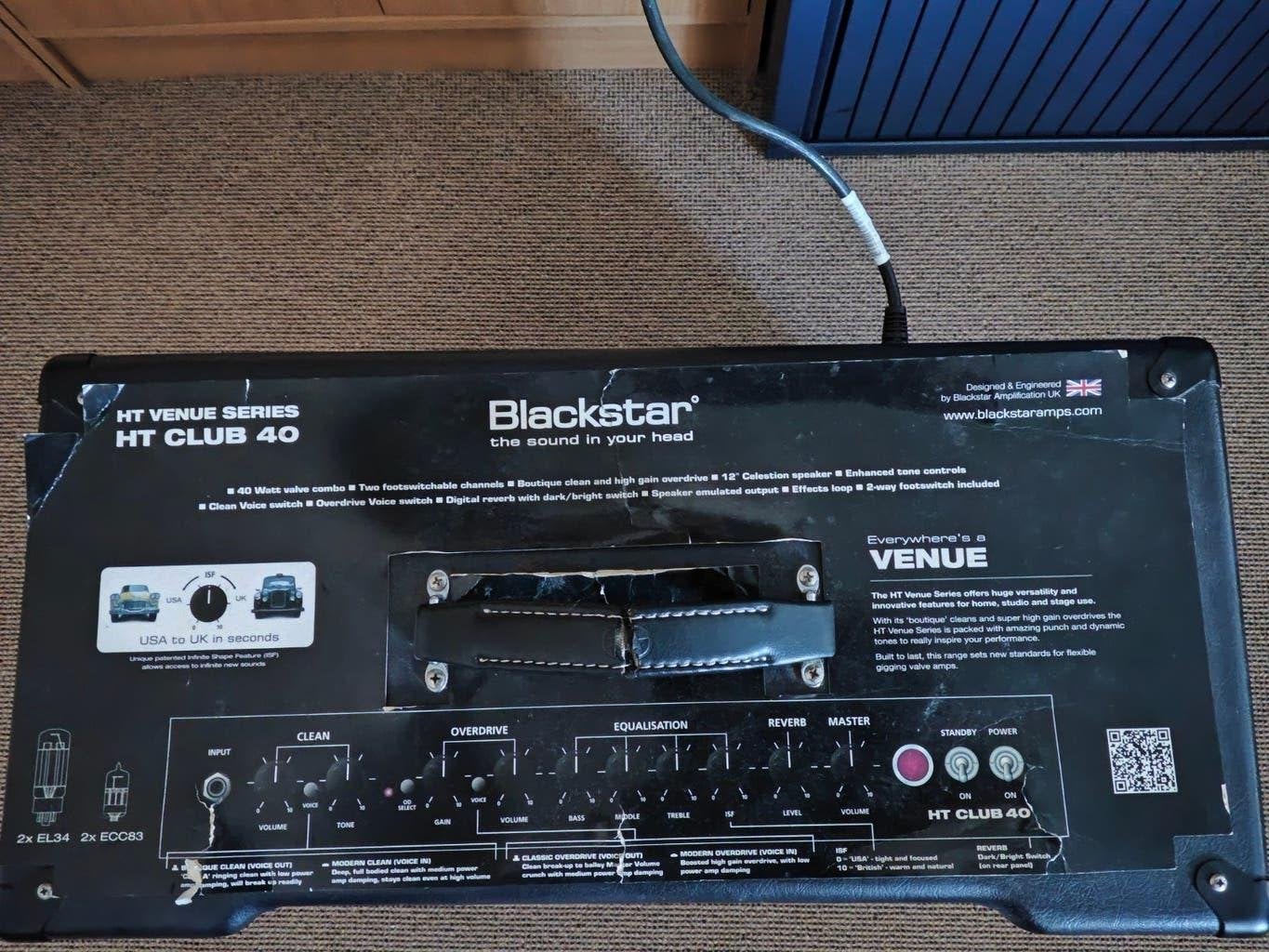 Buisversterker HT Club 40 Blackstar, Ophalen, Gebruikt, Gitaar, Minder dan 50 watt