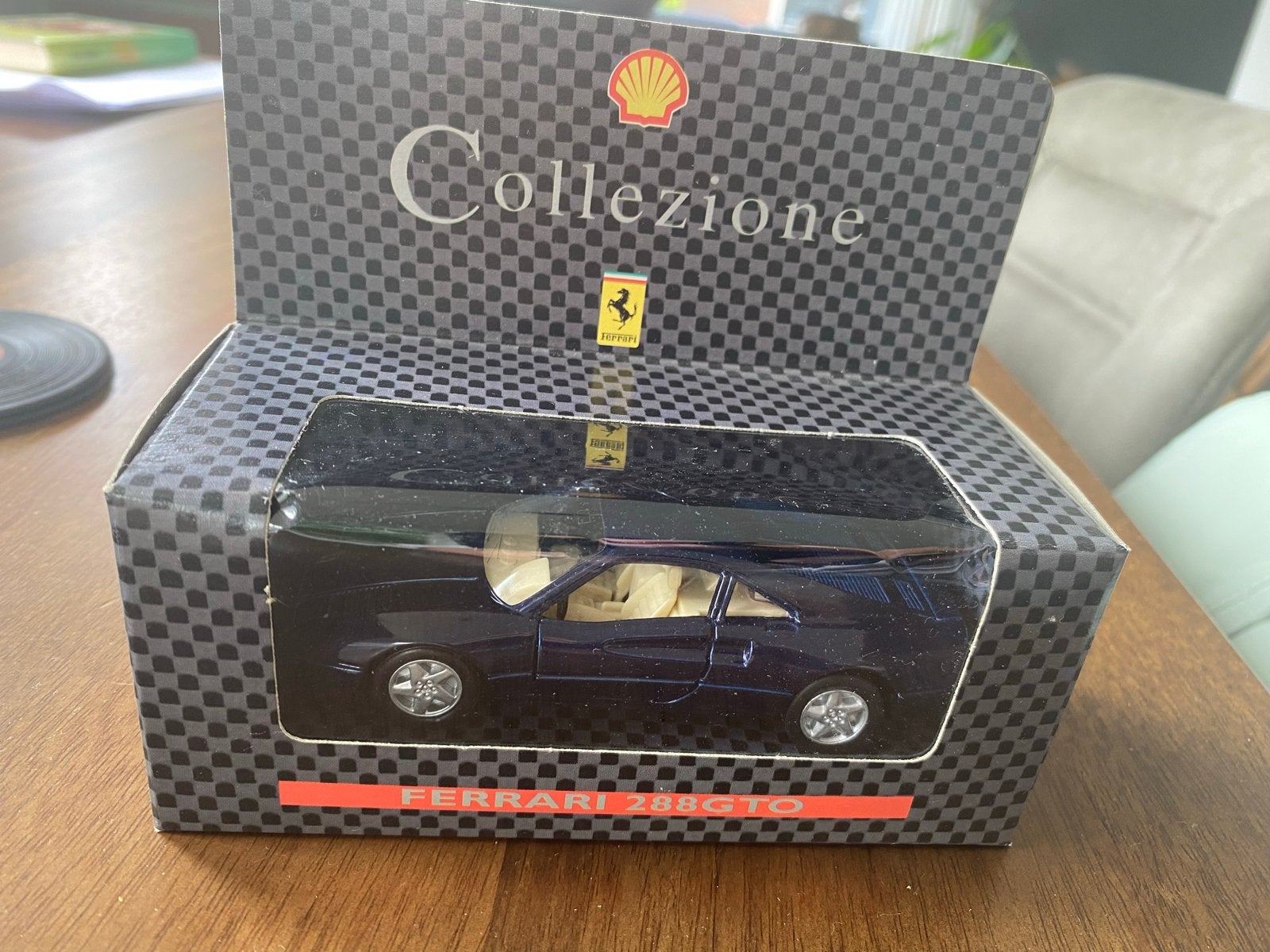 Ferrari 288 GTO Shell Collezione modelauto, Hobby en Vrije tijd, Ophalen of Verzenden, Nieuw, Auto, Overige merken