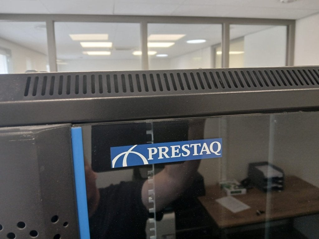 42 U Patchkast met glazendeur 800x1000x2000mm (BxDxH), Computers en Software, Serverkasten, Ophalen, Gebruikt, Glas, Plaatstaal