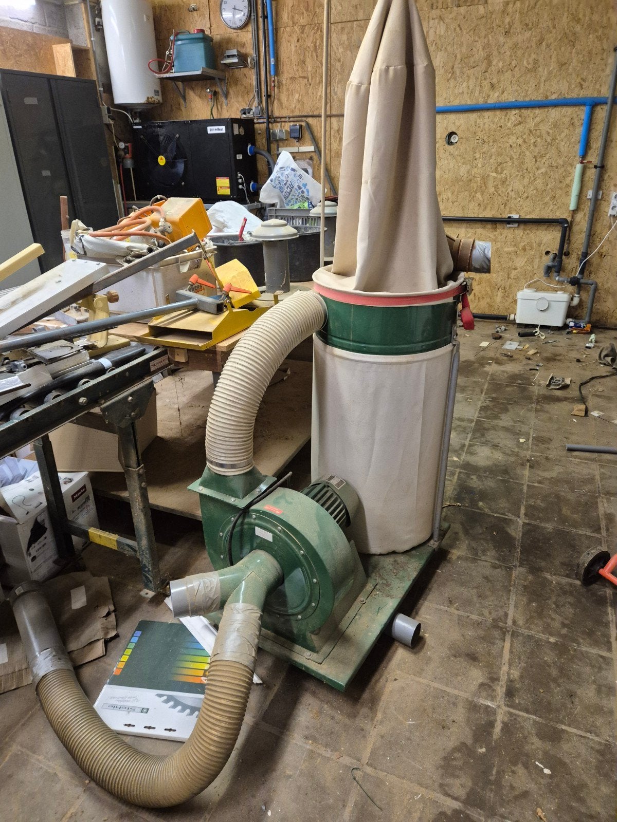 Stofafzuiging 400V 2-kanaals, Doe-het-zelf en Verbouw, Ventilatie en Afzuiging, Ophalen