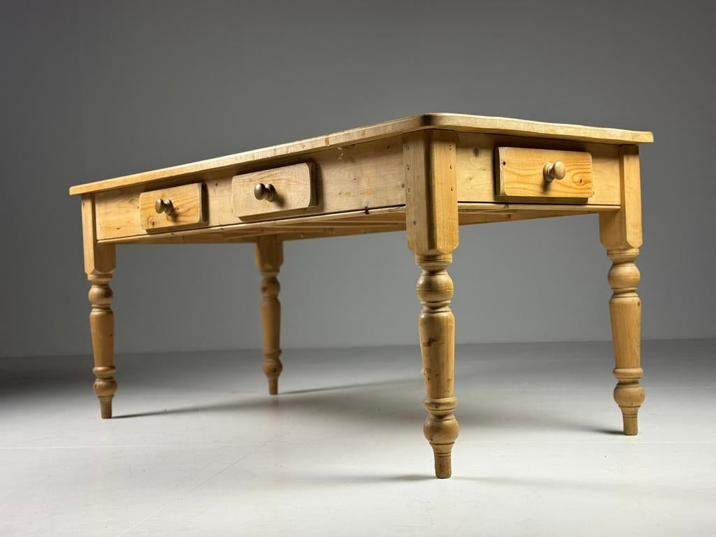 Grenen eettafel werktafel landelijk