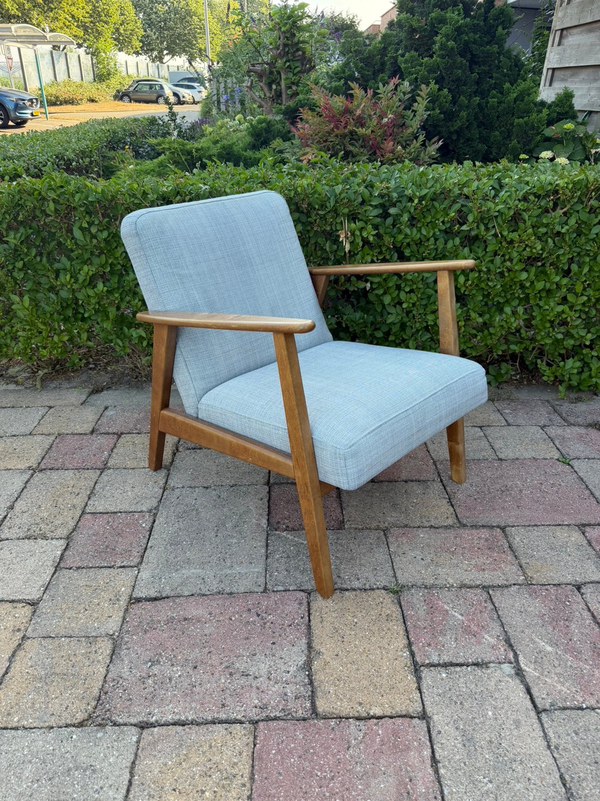 Ekenaset fauteuil, Huis en Inrichting, Stoelen, Ophalen, Zo goed als nieuw, Eén