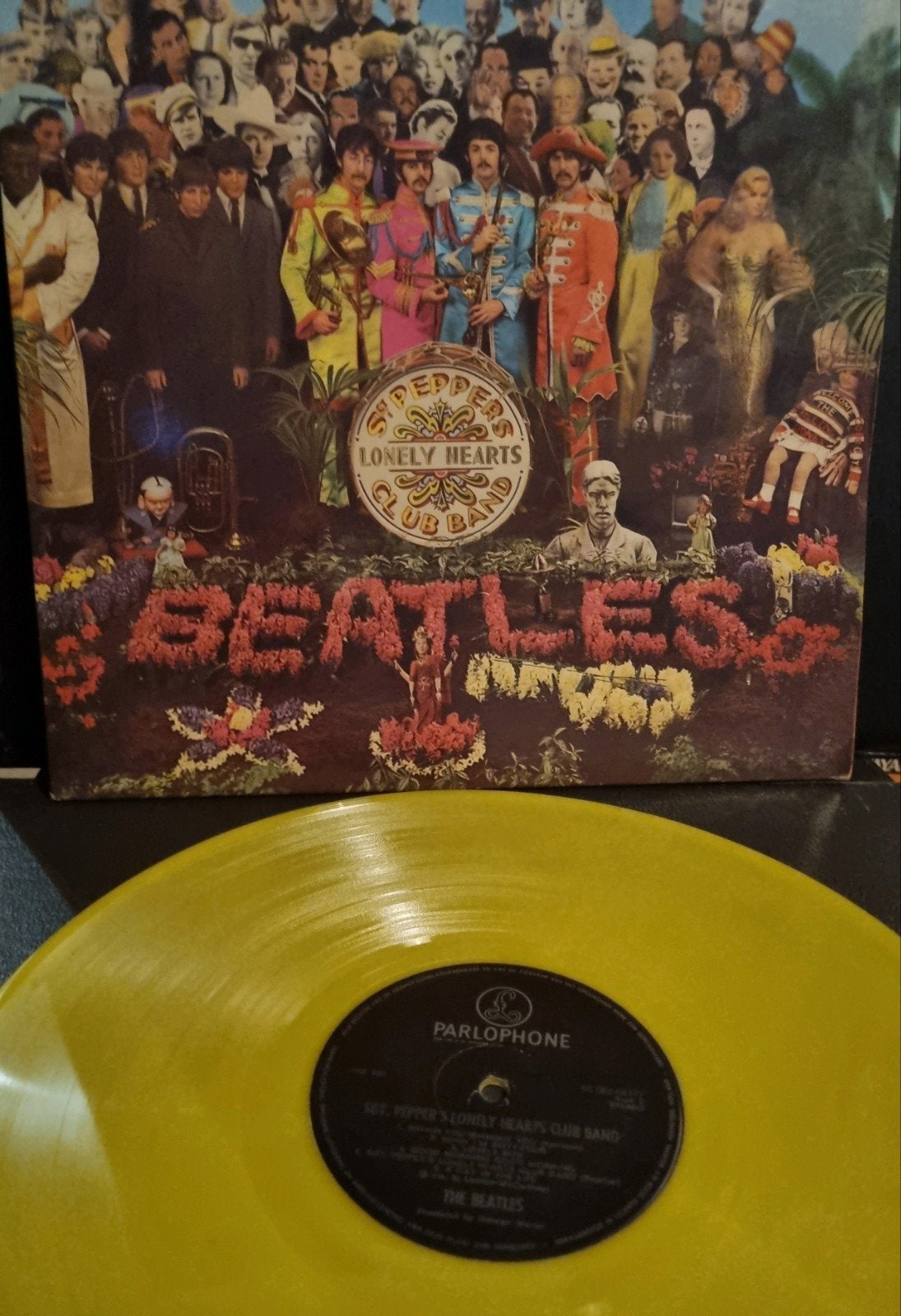 LP NL persing geel vinyl  Beatles Sgt Peppers Lonely Hearts, Ophalen of Verzenden, LP