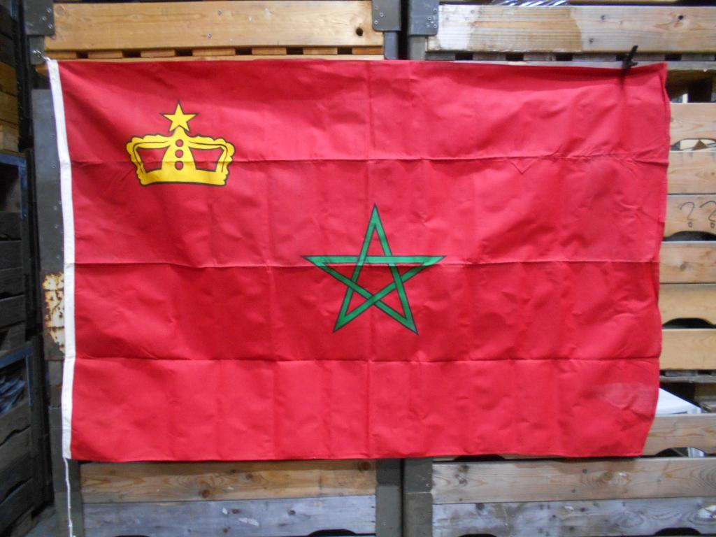 Scheepsvlag Shipmate vlag Marokko Ca 100x150 cm, Diversen, Vlaggen en Wimpels, Ophalen of Verzenden, Zo goed als nieuw