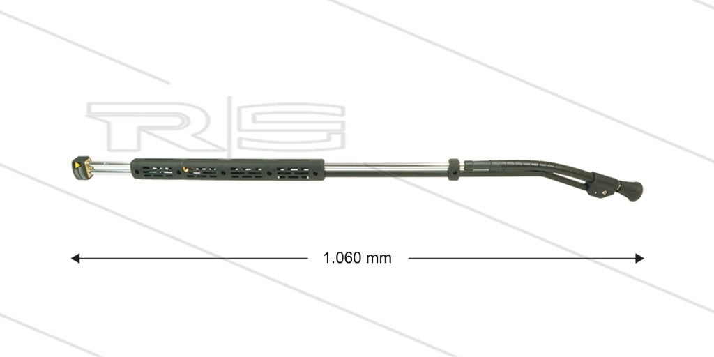 Flexibele Spuitlans 1060mm Met Verstelbare Hoek, Verzenden