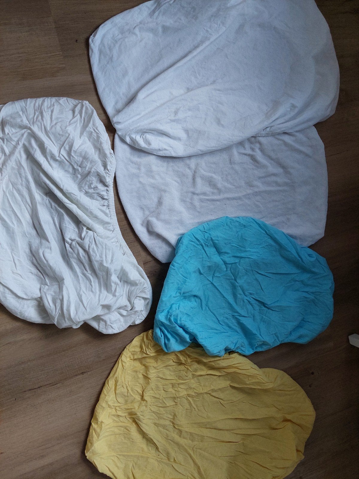 Co-sleeper hoeslakens - set van 5, Kinderen en Baby's, Lakentje, Wasbaar, Gebruikt, Ophalen of Verzenden