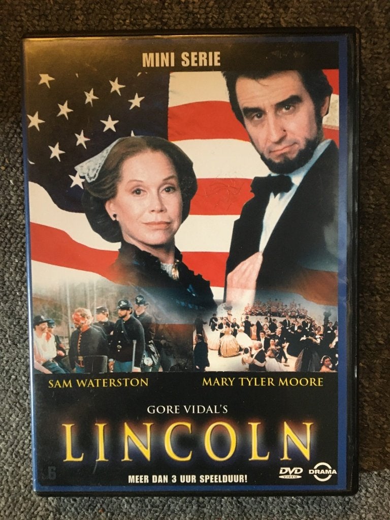 DVD Set (Gore Vidal's) Lincoln (TV Serie) ; Lamont Johnson, Cd's en Dvd's, Engels, Nederlands, Overige genres, Ophalen of Verzenden