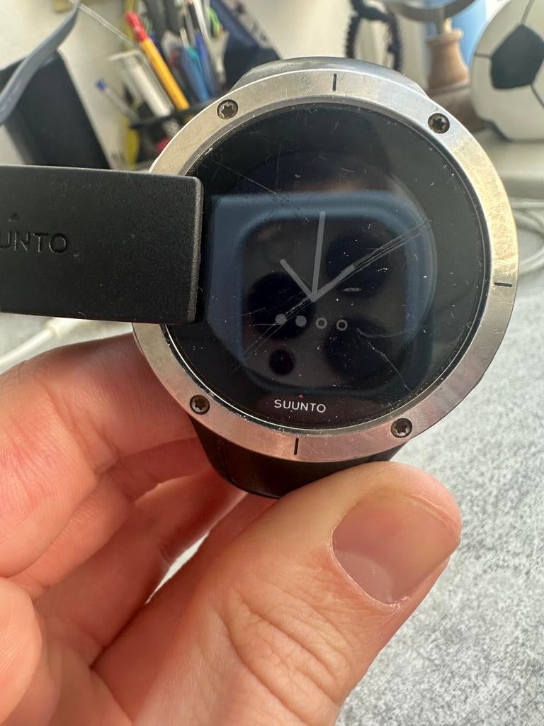 Suunto Spartan Trainer Wrist HRZwartVoor onderdelen/maken, Ophalen of Verzenden, Zo goed als nieuw